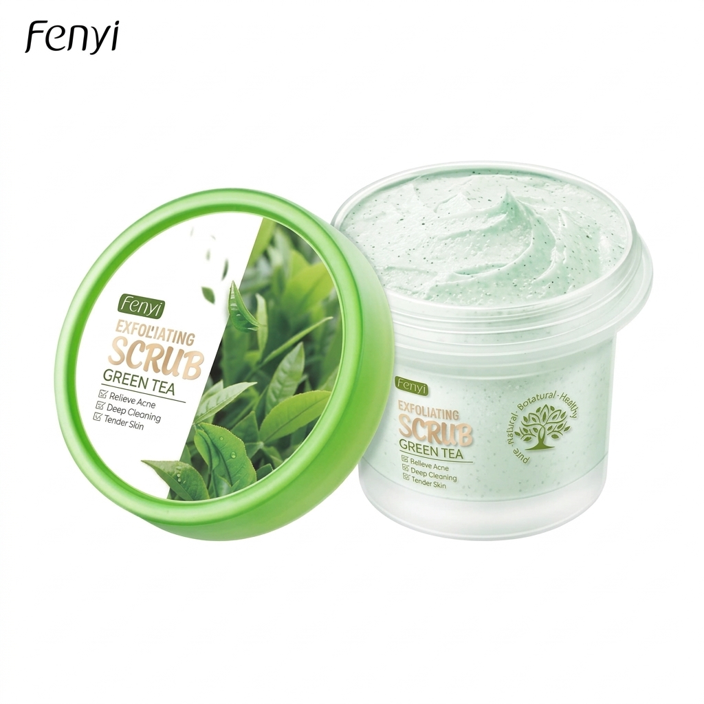 Fenyi Green Tea Exfoliating Scrub – 100g